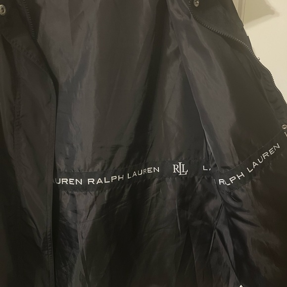 Ralph Lauren Black Womens Raincoat/Winbreaker XL - Picture 5 of 6